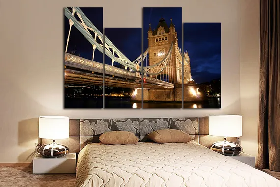 Модульная картина "Тауэрский мост Лондон"