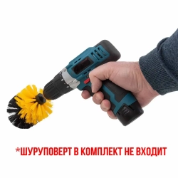 Щетки сменные для уборки, химчистки автомобиля, набор 10 пр. ISMA ISMA-7714