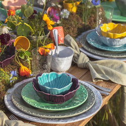 Чаша Flora фиолетовая (17 см)