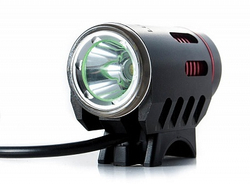 Фонарь передний Lumen 300, 1800 lumen\1200 lumen, Cree XM-L2 черный\красный