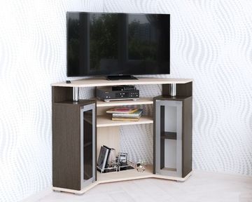 Тумба-ТВ 044 (2у) венге / дуб молочный