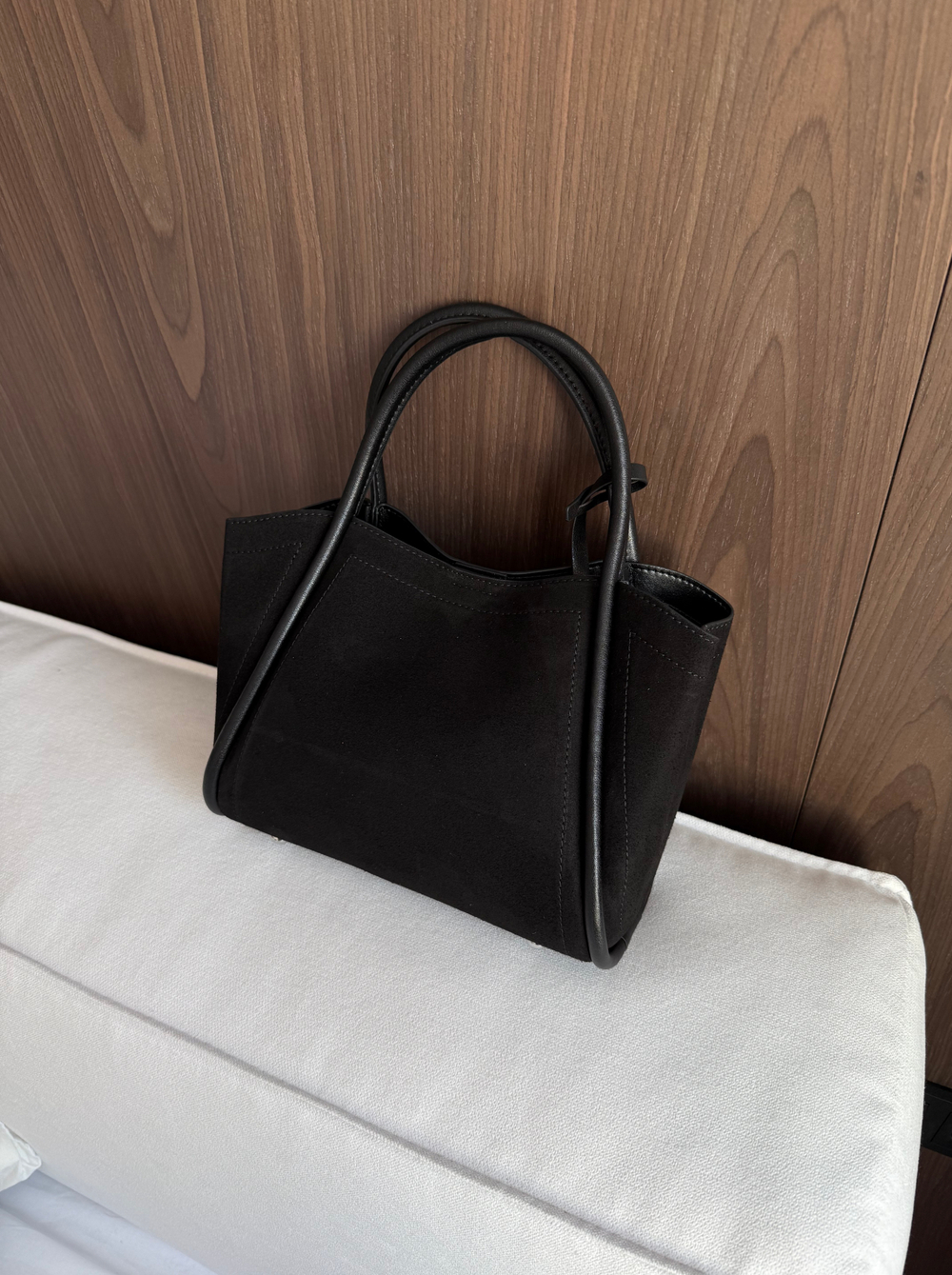 Сумка из натуральной замши