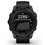 Умные часы Garmin Fenix 7 Solar Wi-Fi, черный