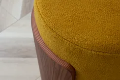 Банкетка Lagom D 62 см (горчичный, орех)