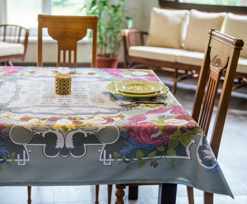 Скатерть 140x180 Blonder Home Expensive серая фото