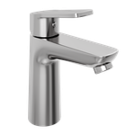 Смеситель для раковины Abelsberg Lineara UNF23508CH, глянцевый хром