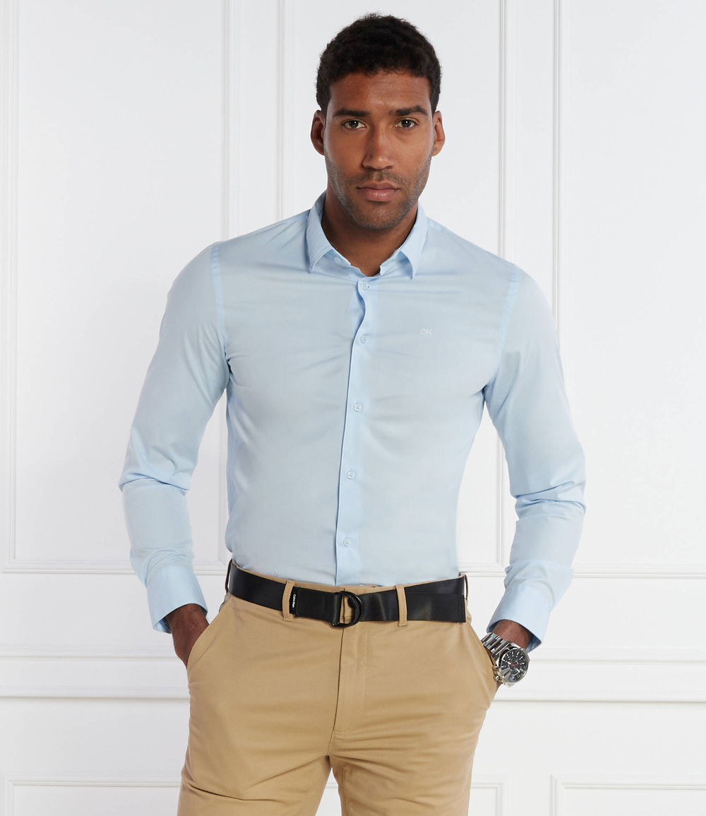 Рубашка Calvin Klein - голубой(K10K110856)