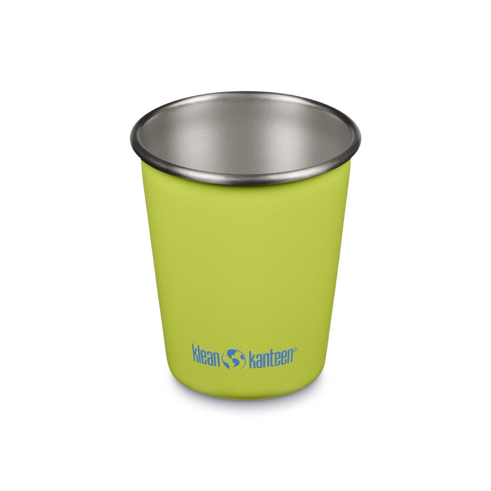 Детский стакан одностенный Klean Kanteen Kid Cup Straw Lid 10oz (296 мл) Juicy Pear с трубочкой