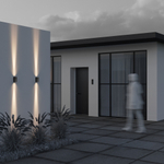 Уличный настенный светильник Outdoor O570WL-L10B3K