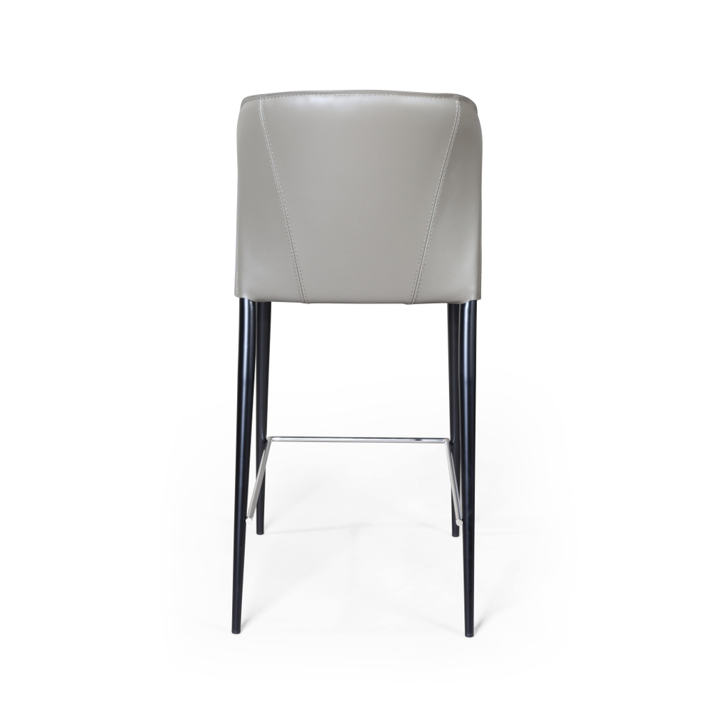 Стул полубарный Albert, кожа тауп