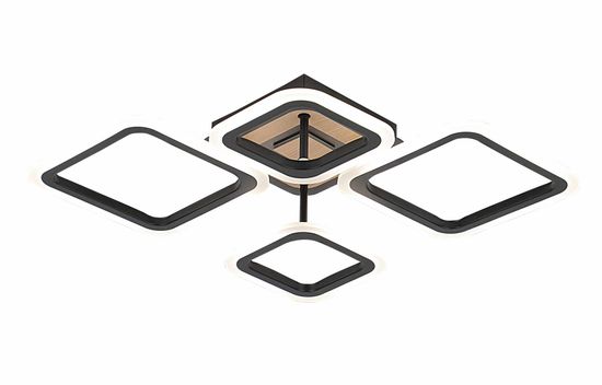 3307/2+2 BLACK+WOOD (1) Люстра RL