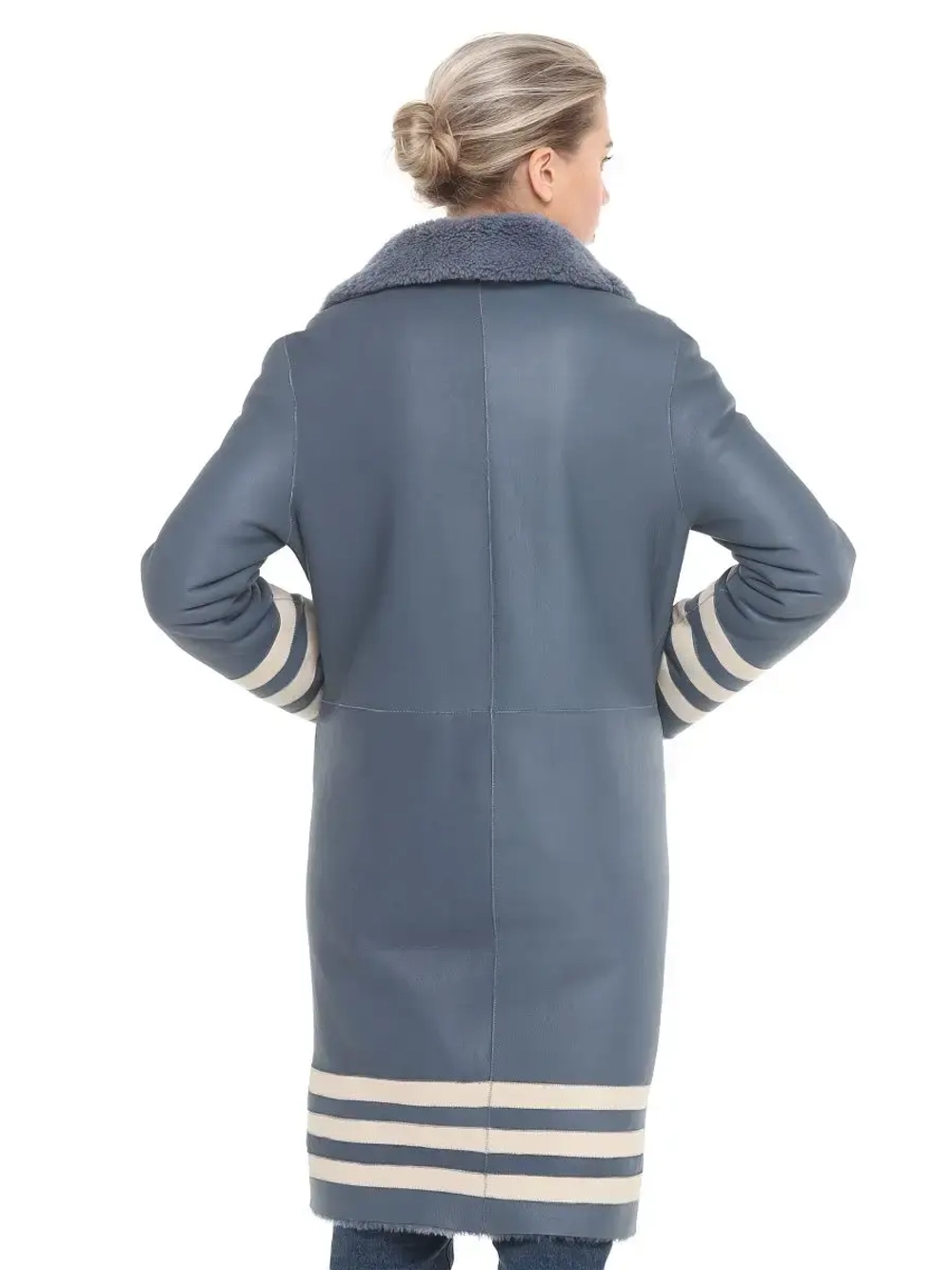 Шуба женская натуральная овчина Турция