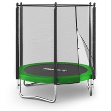 Батут UNIX Line Simple 6 ft (183 см) с внешней защитной сеткой, зеленый