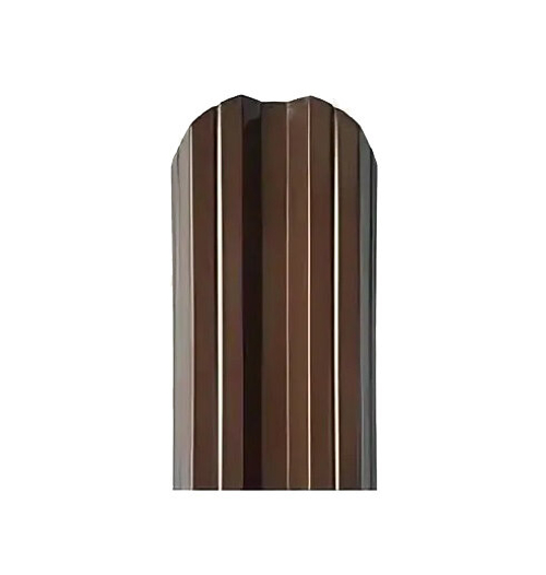 Металлоштакетник/Евроштакетник 1800/130мм Коричневый RAL 8017