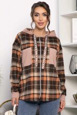 Рубашка Больше чем стиль НЬЮ (коричневая) Б13907-50М LT Collection