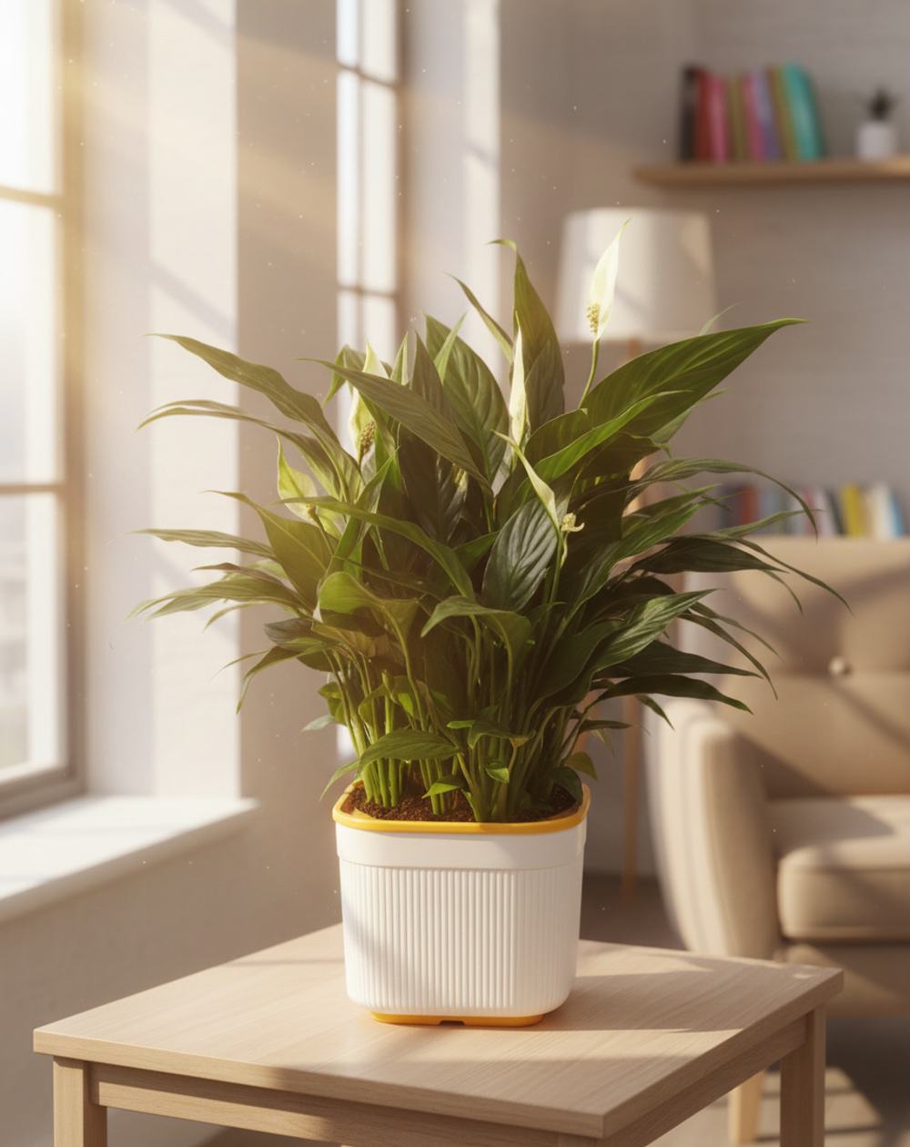 Спатифиллум Light Luxury Crown