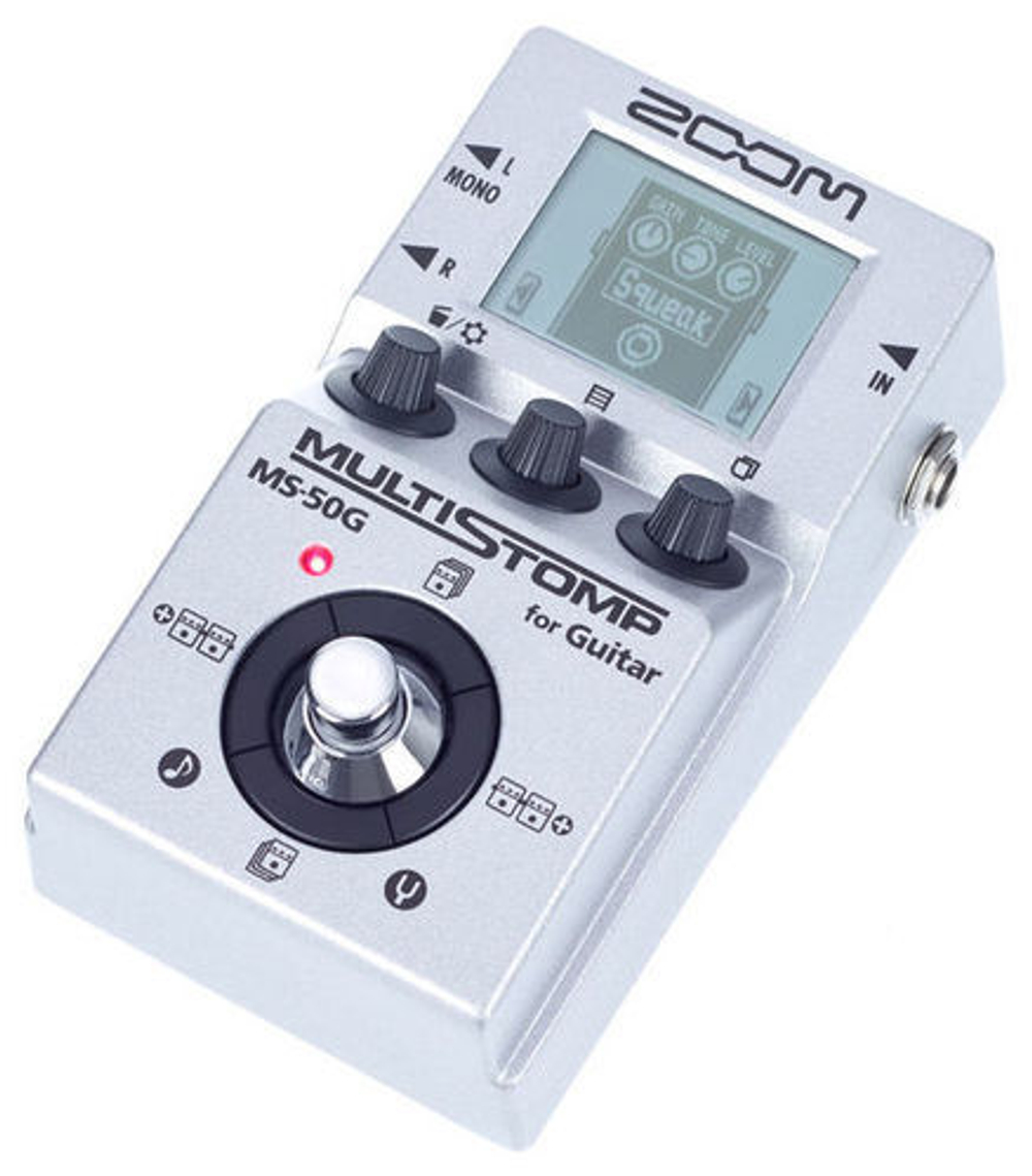 Моделирующая и специальная педаль эффектов Zoom MS-50G