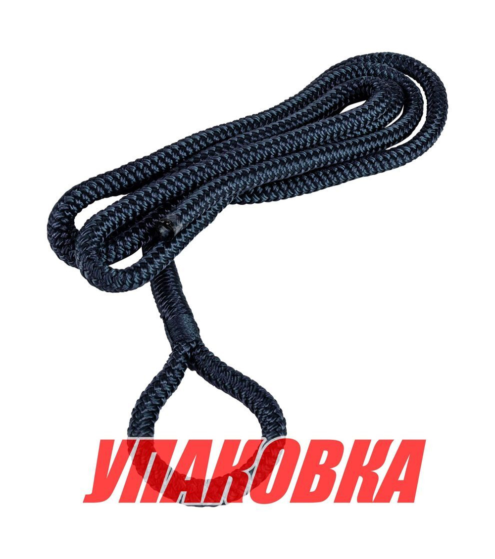Веревка для кранца с огонами d8 мм, L1.5 м, синий (упаковка из 30 шт.)
