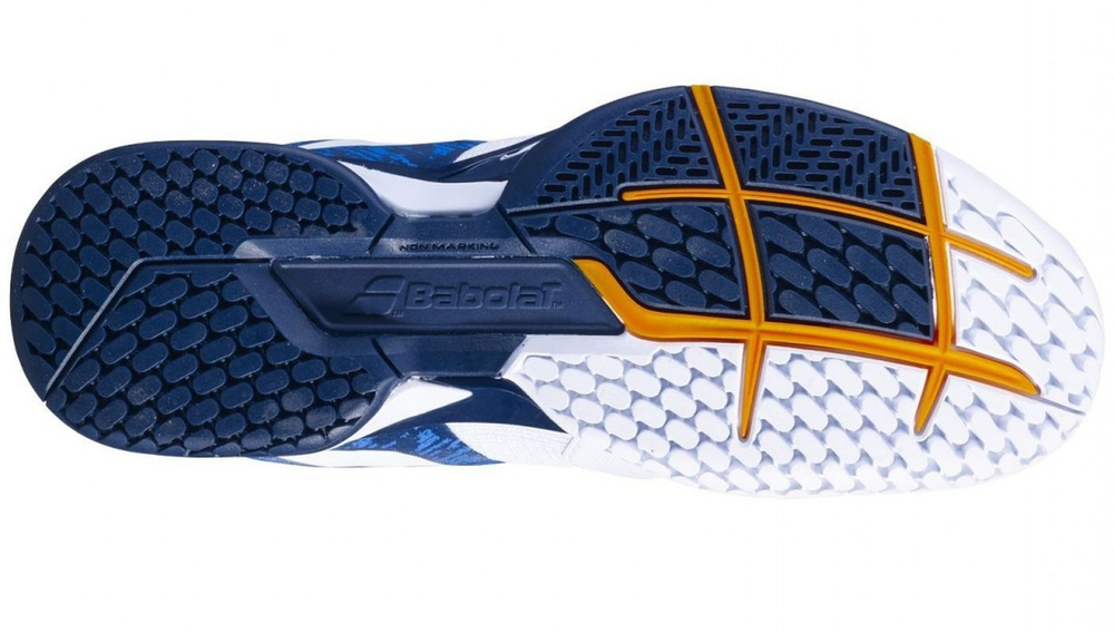 Мужские кроссовки теннисные Babolat Propulse Blast All Court Men - разноцветный