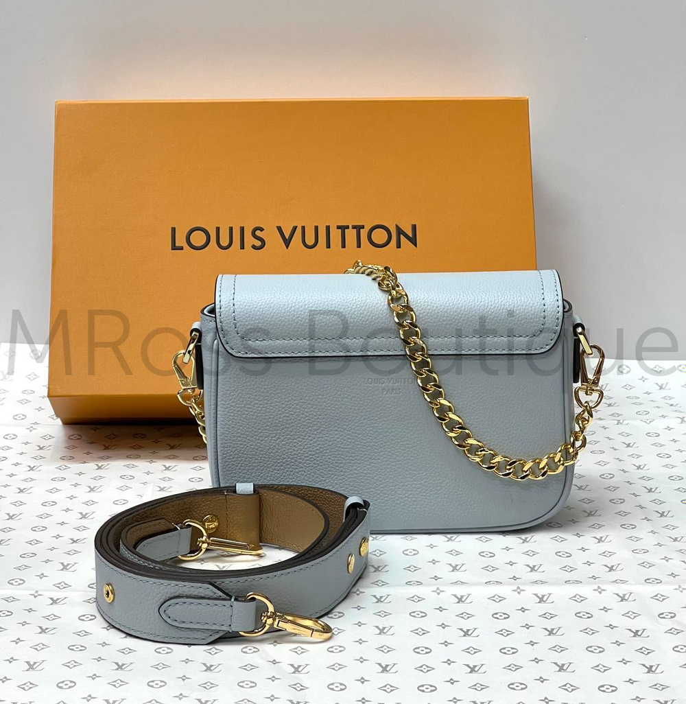 Сумка Lockme Tender Louis Vuitton Blue Nuage