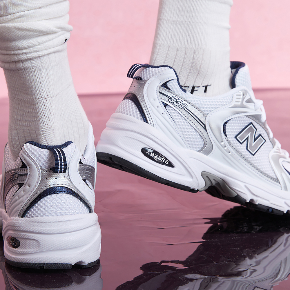 Кроссовки New Balance 530 "White Silver Navy"