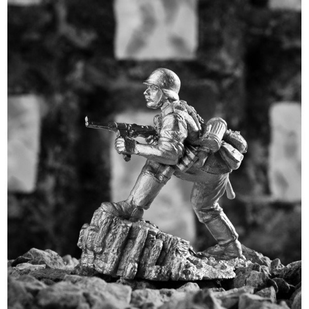 Оловянный солдатик Пехотинец Германия № 2, 1943 г.