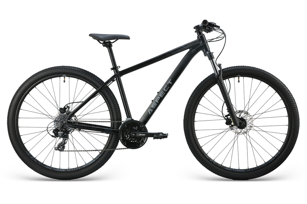 Велосипед Aspect RADIUM 3X PRO 29 (2025) (L (20"), Черный)