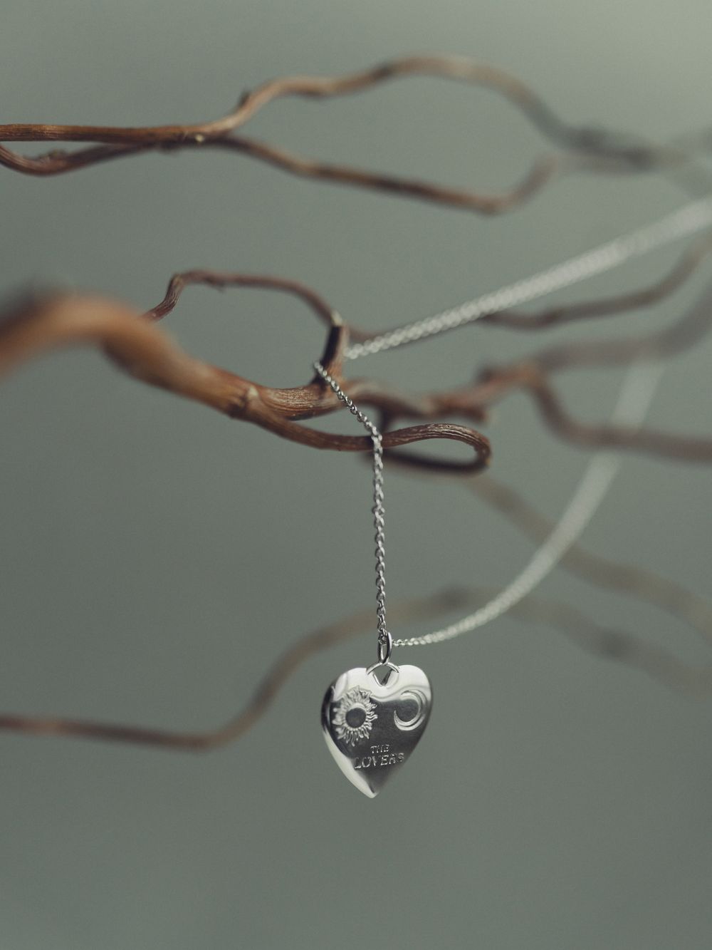 Подвеска Люби родий La Lune