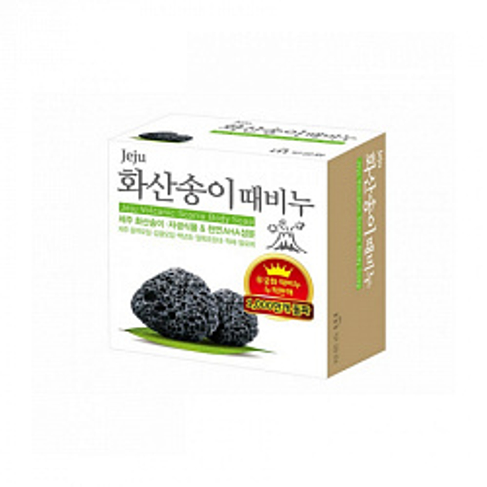 [MUKUNGHWA] Скраб-мыло для тела и лица ВУЛКАНИЧЕСКАЯ СОЛЬ Jeju volcanic scoria body soap, 100гр