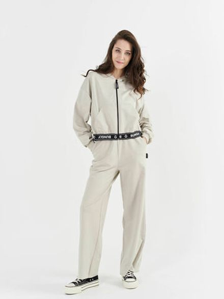 Толстовка облегченная "Туман" укороченная женская