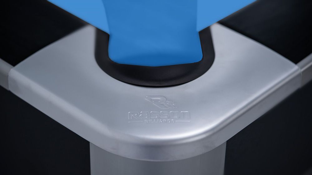 Бильярдный стол для пула RASSON "Victory 2 Plus" 9 футов (черный, сланец 30 мм)