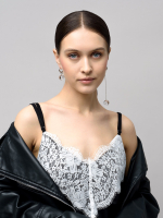 Серьги "Effect Bubble 16" Silver