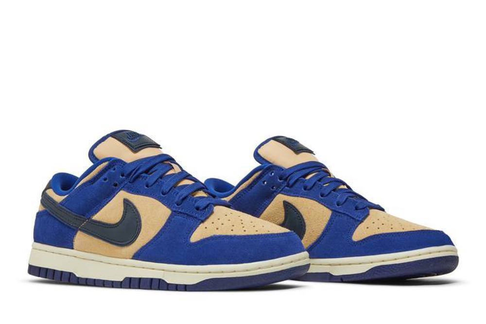 Кроссовки Nike Dunk Low "Blue Suede" (Женская размерная сетка)