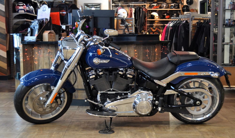 Harley-Davidson Fat Boy 114 (Bright Billiard Blue) 2024