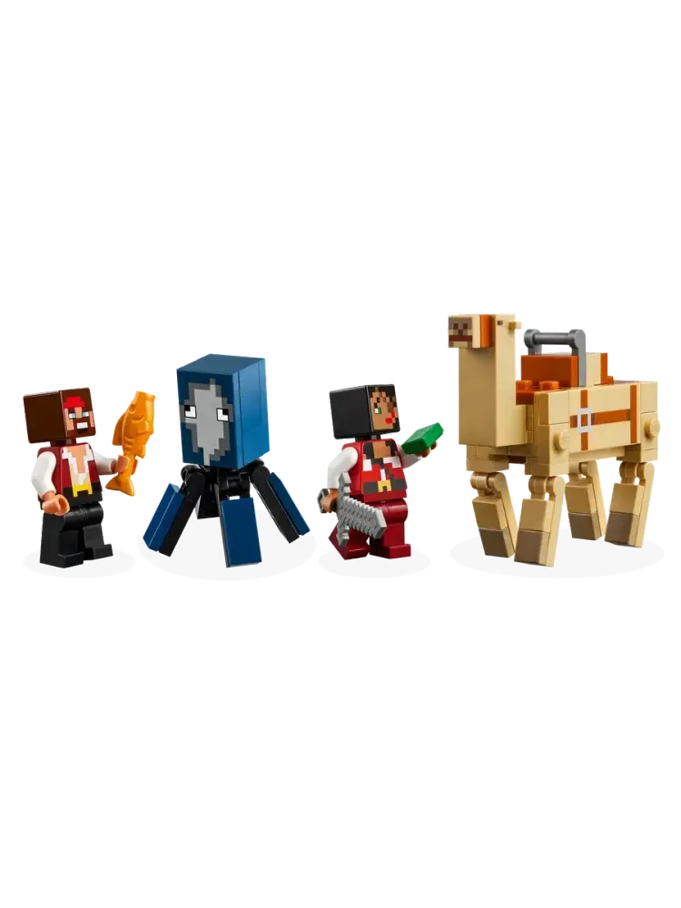 Конструктор Minecraft 21259 Круиз на пиратском корабле
