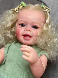 Кукла Реборн виниловая 55см в пакете (FA-559)