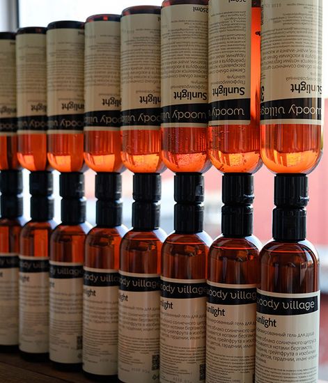 Парфюмированная пена для ванны Sunlight, Woody Village