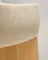 Стул Bosca из бежевого шенилла и дубового шпона