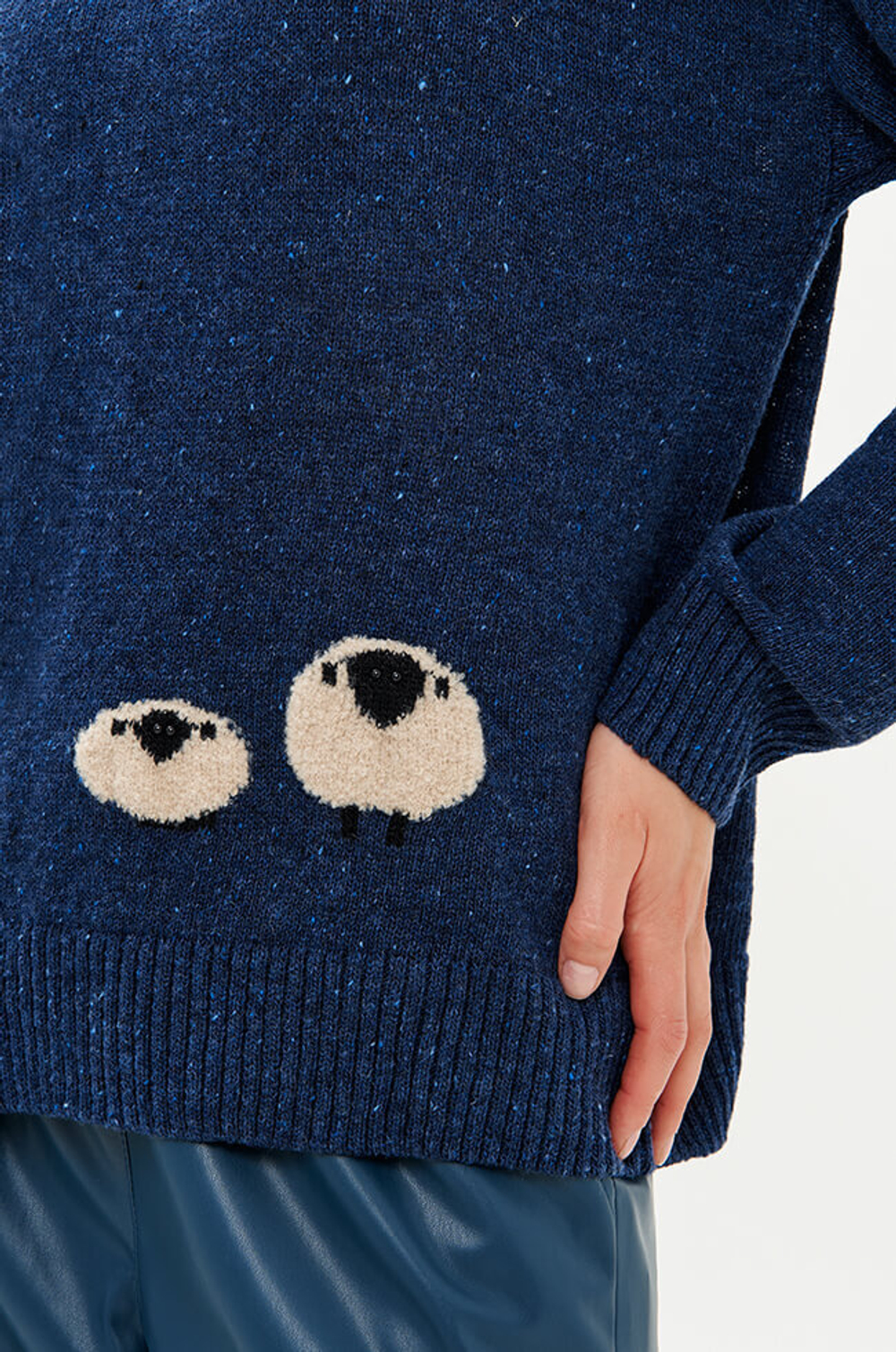 23365 Джемпер женский (синий)