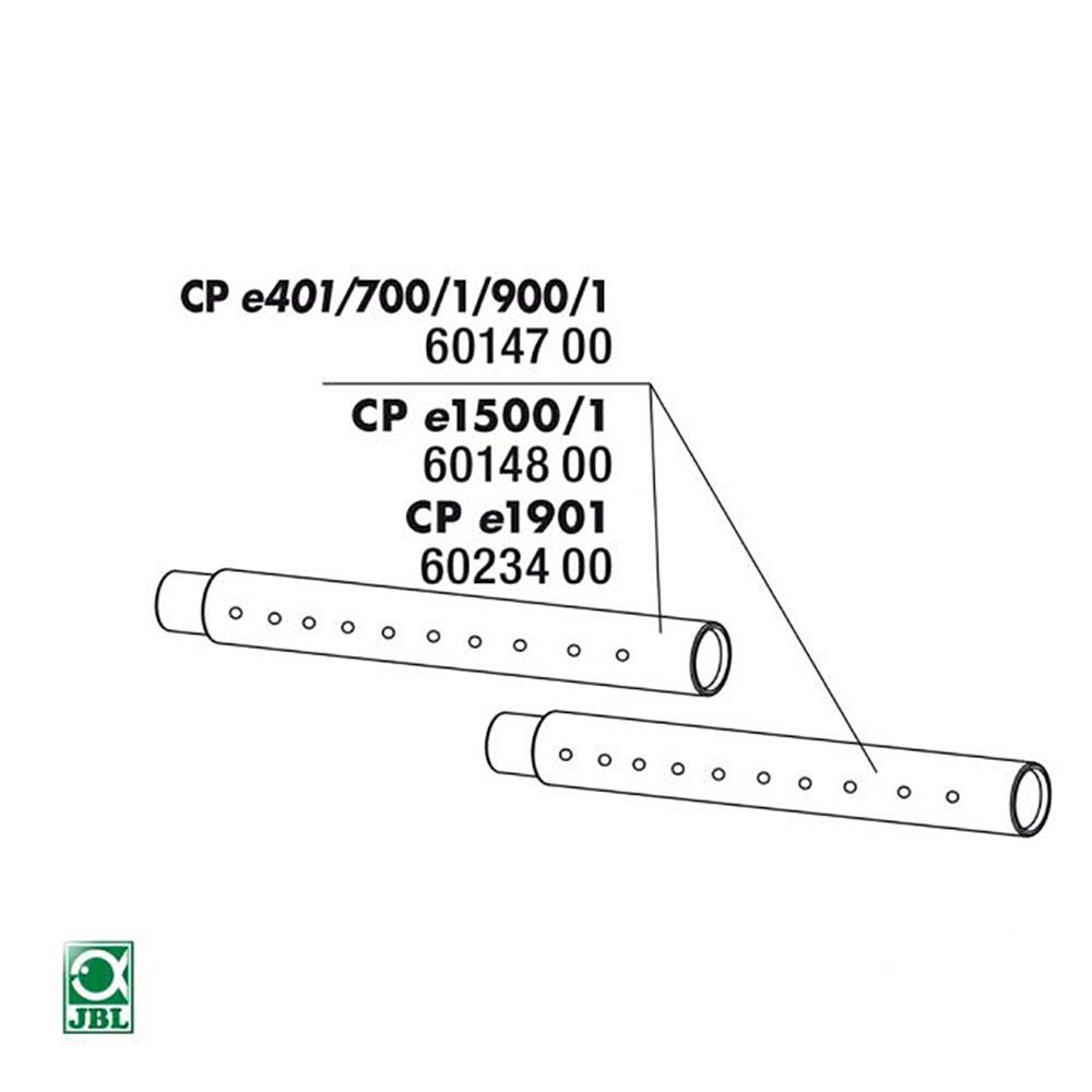 JBL CP e1901 Jet pipe set - флейта для фильтра CristalProfi е1901, из двух частей