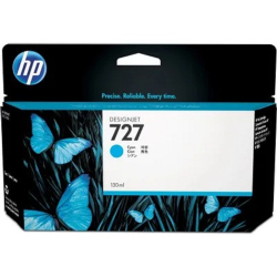 Картридж HP B3P19A Картридж №727, Cyan (Designjet T920 / T1500, Cyan (130ml))