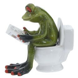 GAEM Фигурка декоративная "Лягушка", L10 W6 H10 см