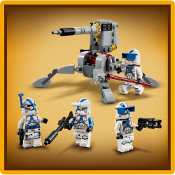 LEGO Star Wars — Боевой набор — Солдаты-клоны 501-го легиона 75345