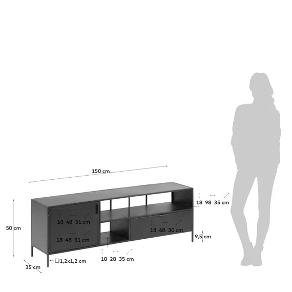 Тумба под ТВ Shantay 150x50 см
