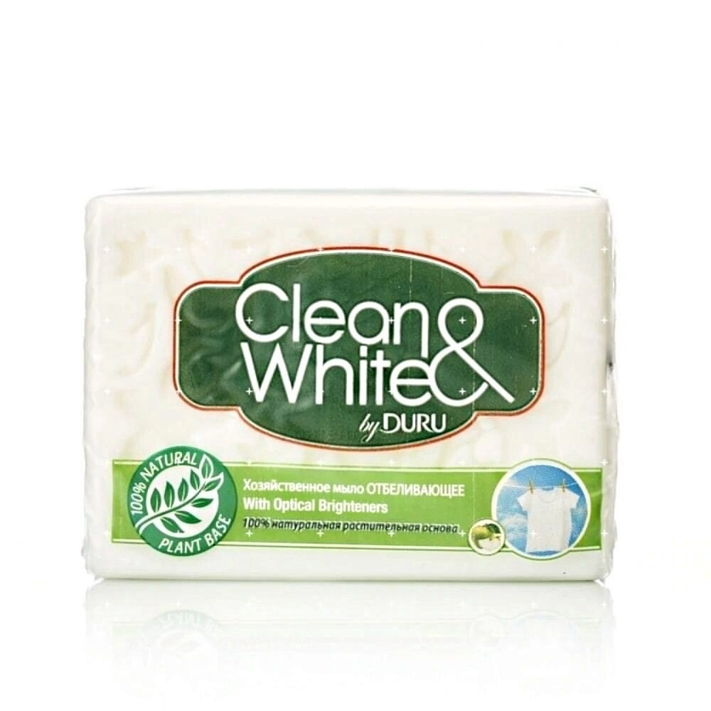 Хоз. мыло Duru "Clean&White" отбеливающее