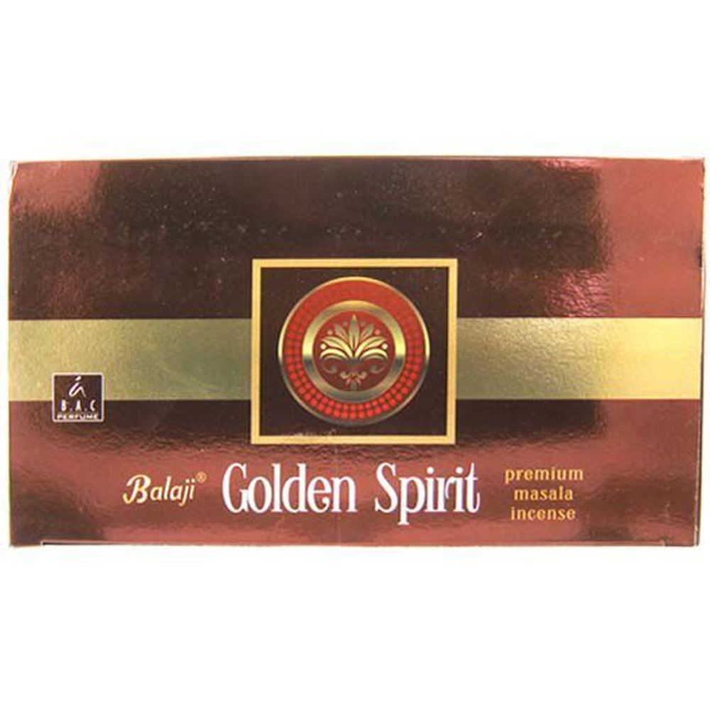 Balaji Golden Spirit Благовоние-масала Золотой Дух 15 г