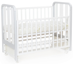 Детская кроватка Bebizaro Heirloom маятник универсальный BZHMMU/05/WH/GR White/Grey