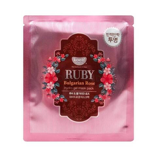 Гидрогелевая маска с экстрактом болгарской розы Koelf Ruby&Bulgarian Rose Mask