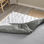 Кровать - LYNGÖR / LYNGОR IKEA/ ЛЮНГЕРЬ ИКЕА,  180х200 см, серый