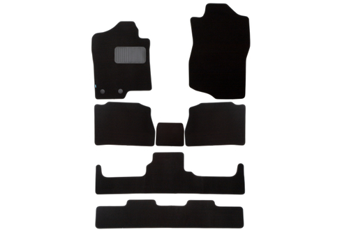 Коврики в салон  CHEVROLET Tahoe АКПП 2006-2014, внедорожник , 7 шт. (текстиль) Klever.KLEVER03081522110KH